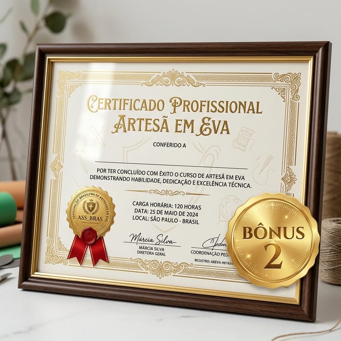 Bônus 2 - Certificado Profissional